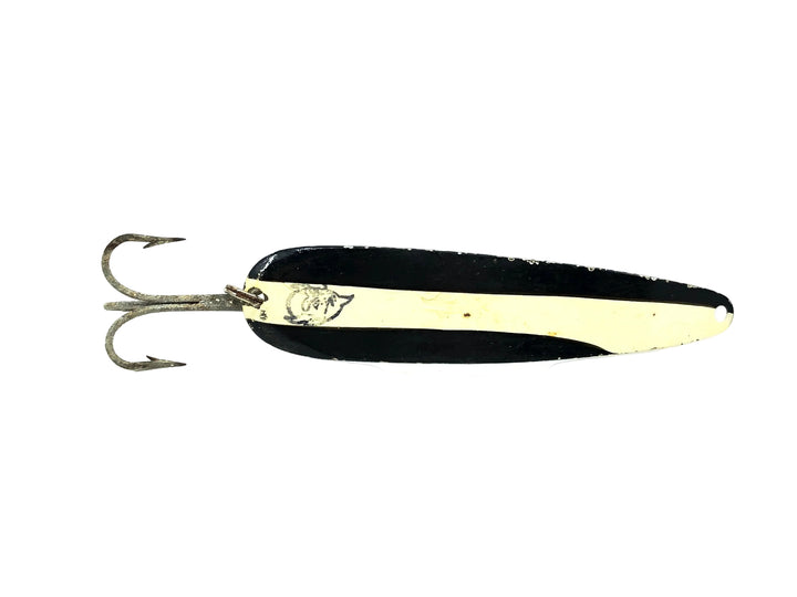 Eppinger Dardevle SeaDevlet 6100-T Flutter Spoon, Black/White Color