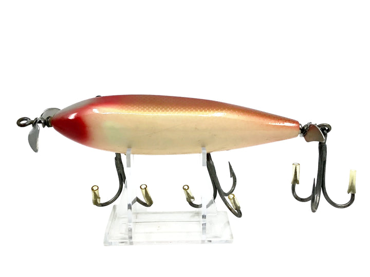 Creek Chub Husky Injured Minnow #3500, Red Scale Color