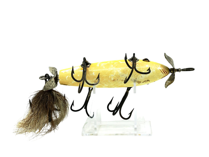 South Bend 955 Muskie Trolling Min-Buck Minnow, Rainbow Color - Fisherman Shortened