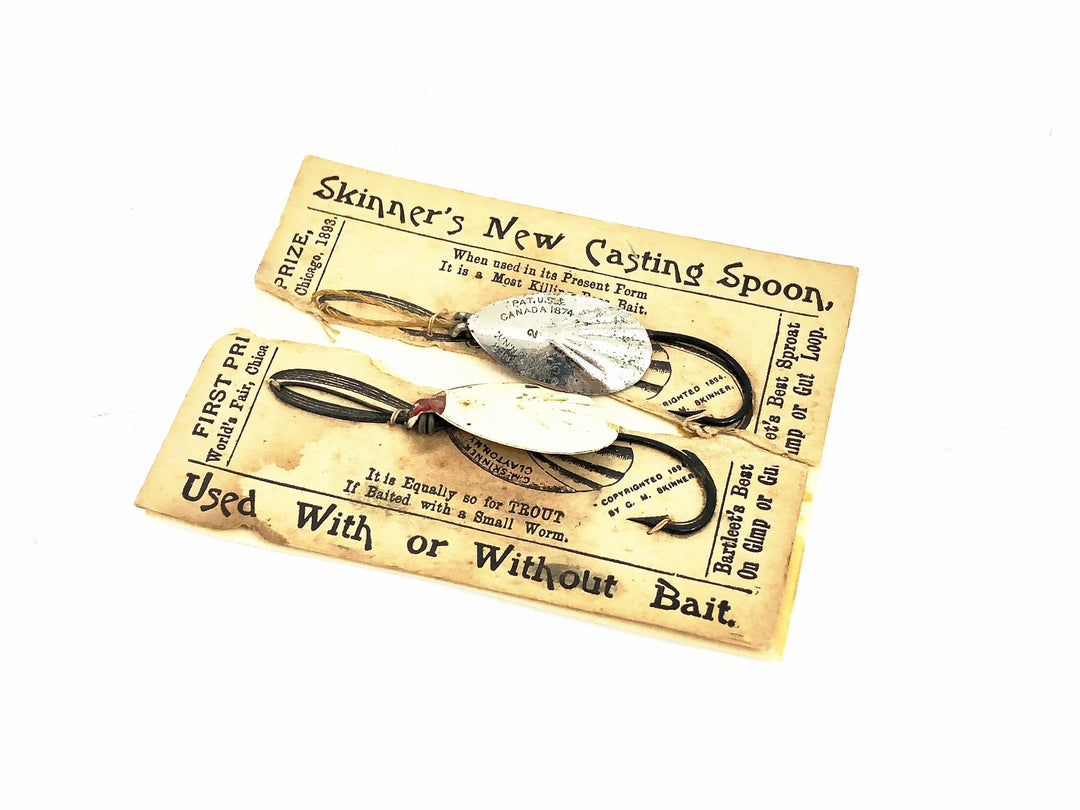 GM Skinner, Skinner's "New Casting Spoon", Two Ct on Cards