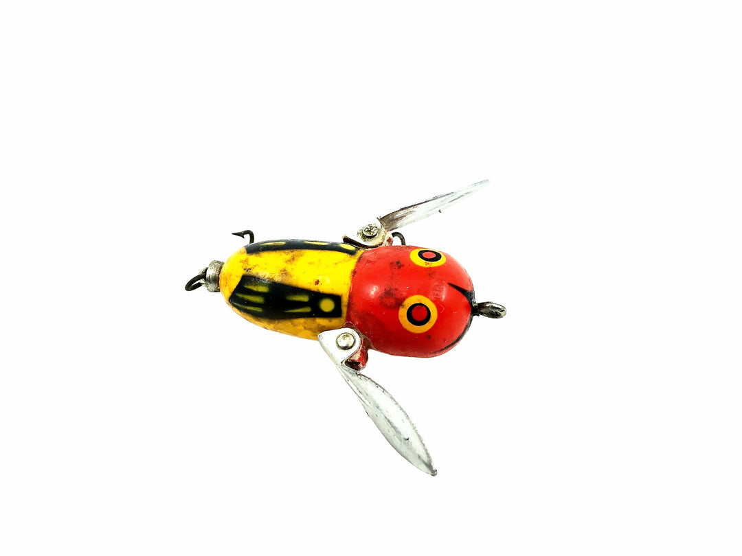 Heddon Tiny Crazy Crawler, YRH Yellow Hornet Color