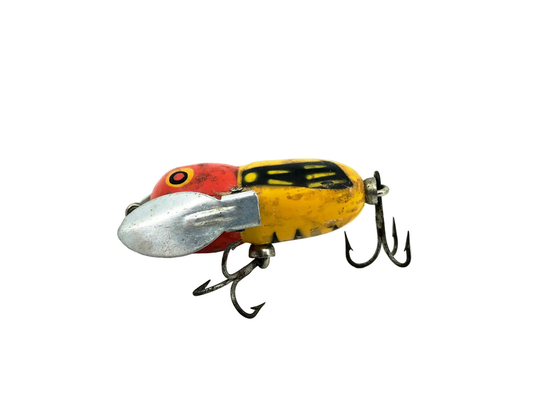 Heddon Tiny Crazy Crawler, YRH Yellow Hornet Color