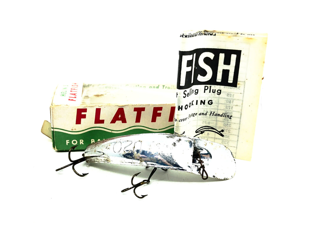 Helin Flatfish U20, SPL Silver Plated Color w/Box
