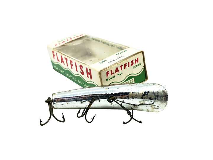 Helin Flatfish U20, SPL Silver Plated Color w/Box