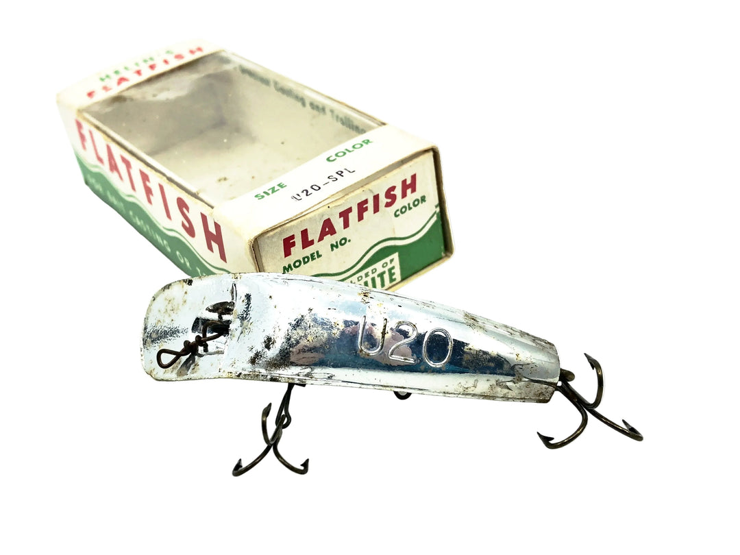 Helin Flatfish U20, SPL Silver Plated Color w/Box