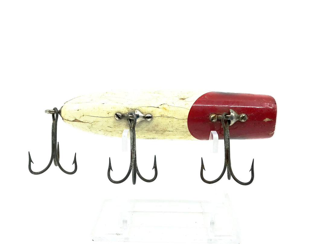 Luhr-Jensen South Bend Bass-Oreno, White/Red Arrowhead Color