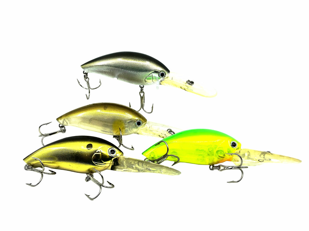 Rattling Deep Diving Crankbait 4 Pack