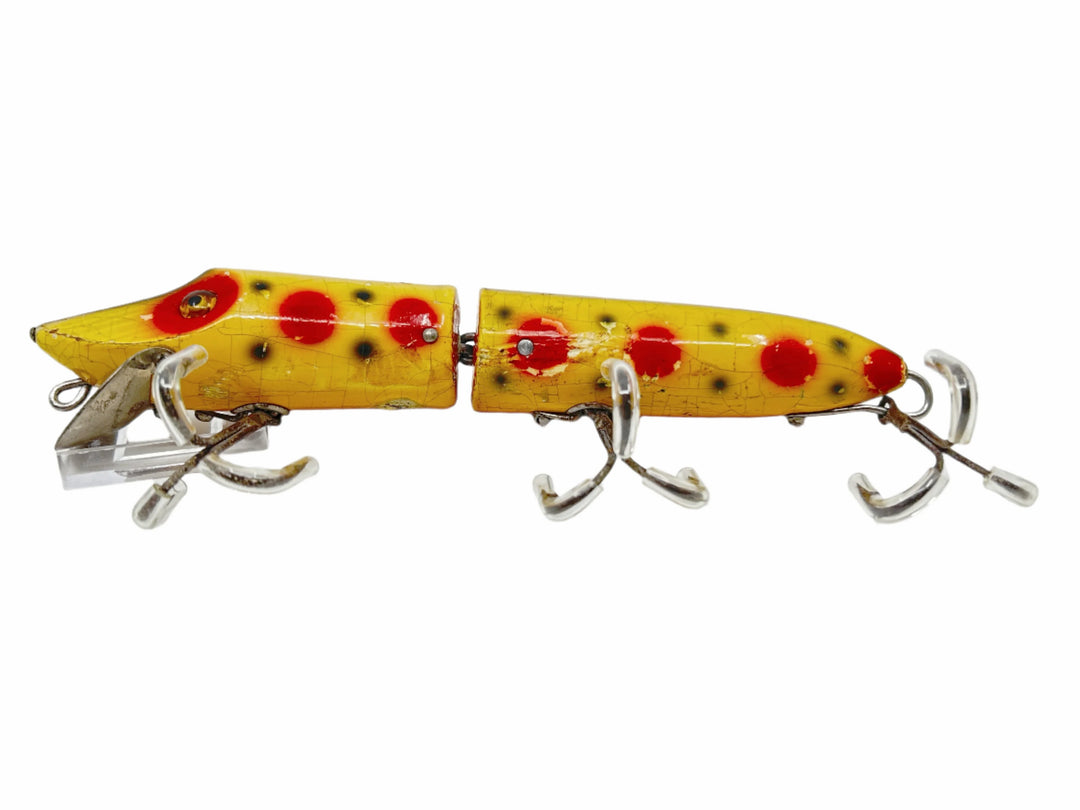 Heddon Giant Jointed Vamp 7300 S Strawberry Spot Early Color - 2nd!!!  Rare!!!