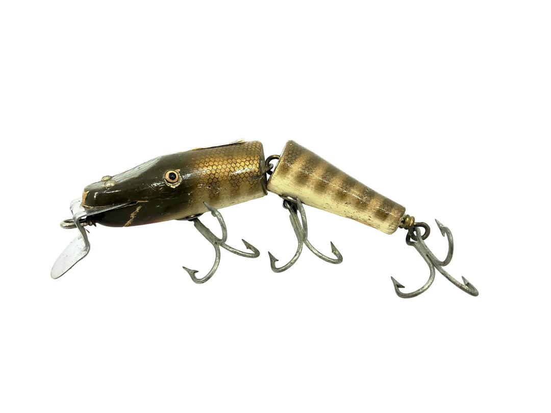 Creek Chub Jointed Husky Pikie 3000, Pike Scale Color 3000