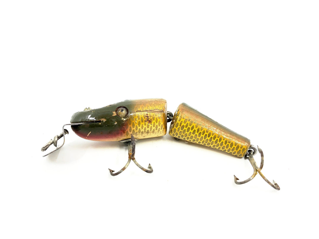 Creek Chub 2700 Baby Jointed Pikie Minnow, Golden Shiner Color
