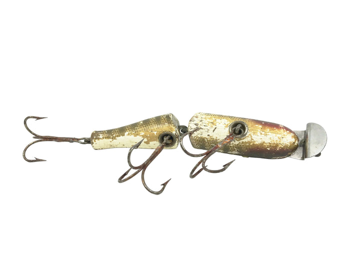 Creek Chub 2600 Jointed Pikie Minnow, Pikie Scale Color 2600 Glass Eyes
