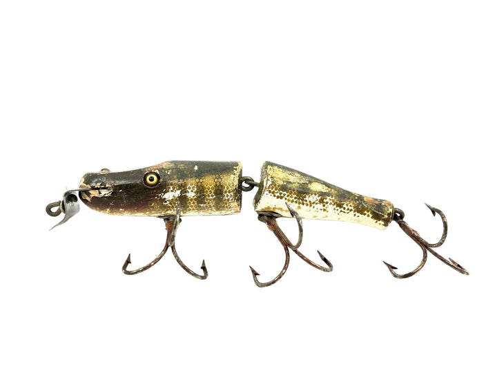 Creek Chub 2600 Jointed Pikie Minnow, Pikie Scale Color 2600 Glass Eyes