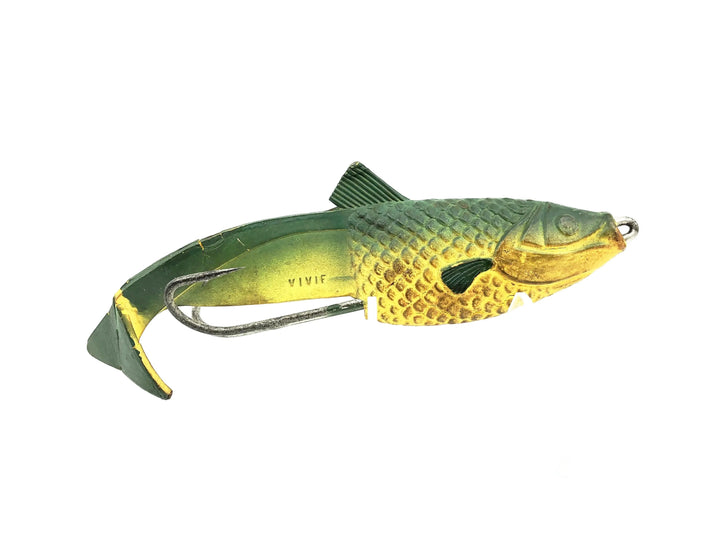 Vivif-Made in France Musky Size, Green/Yellow Scale Color
