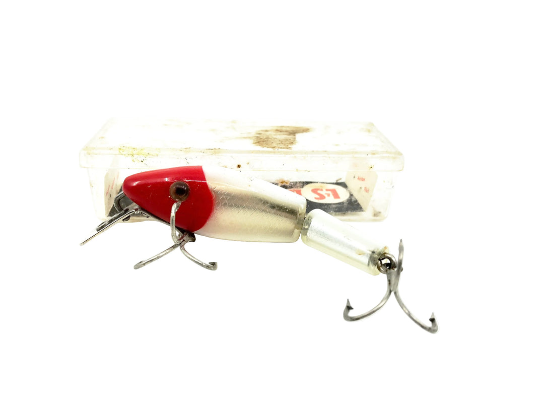 L & S Pike-Master Sinker 30M, #11 White/Red Head Color w/Box