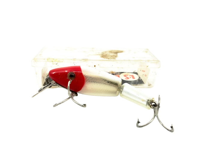L & S Pike-Master Sinker 30M, #11 White/Red Head Color w/Box