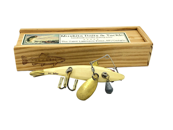 Muskita Baits & Tackle No.507 Bass w/Box - Signed, 2006