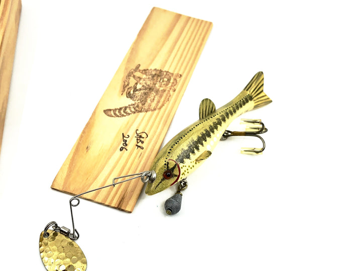 Muskita Baits & Tackle No.507 Bass w/Box - Signed, 2006