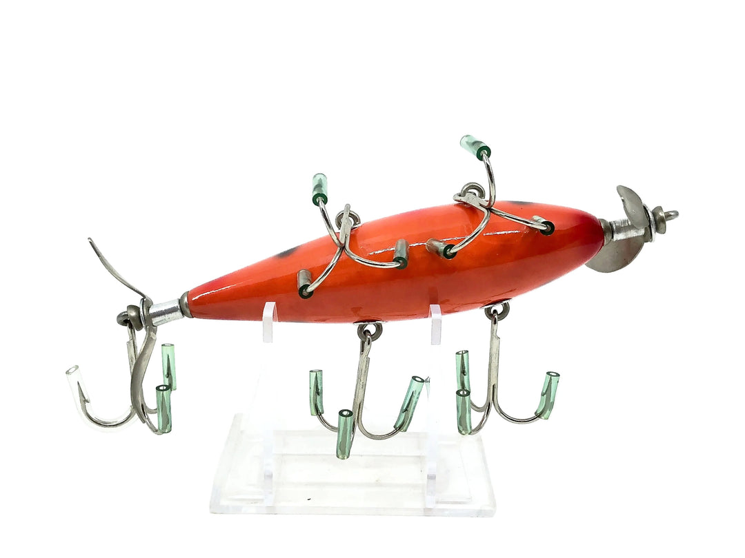 Contemporary 5 Hook Lure, Orange/Dots Color