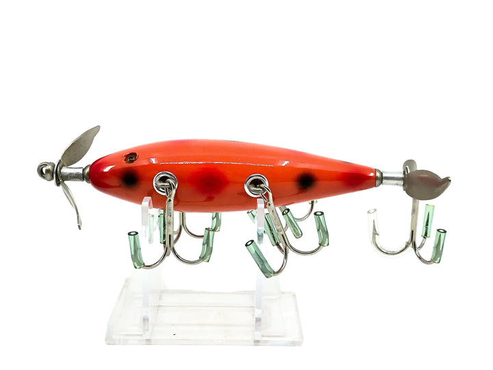 Contemporary 5 Hook Lure, Orange/Dots Color