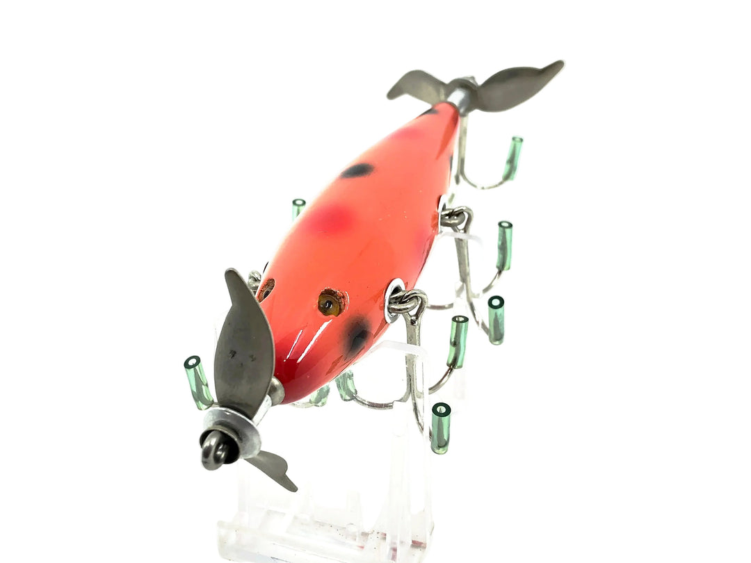 Contemporary 5 Hook Lure, Orange/Dots Color