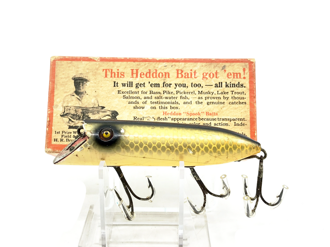 Heddon Basser 8500, 9P Shiner Scale Color, L-Rig Hardware w/Box