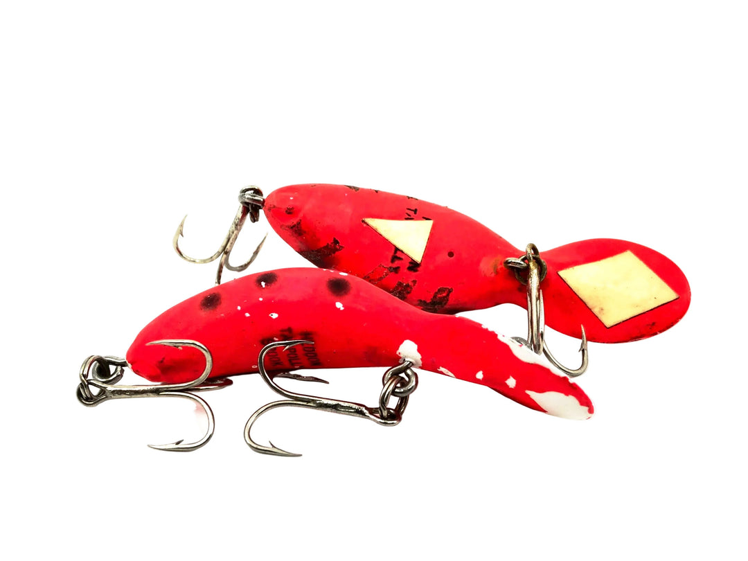 Heddon Tadpolly Spook, RFB Spotted Redhorse Color Two Pack