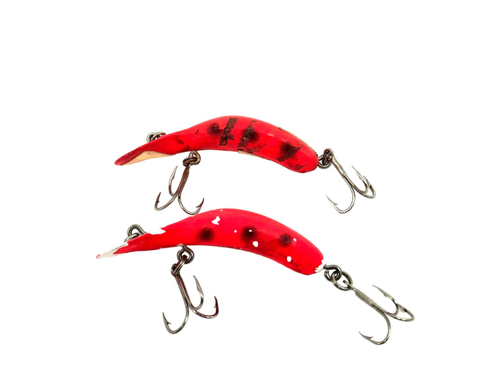 Heddon Tadpolly Spook, RFB Spotted Redhorse Color Two Pack