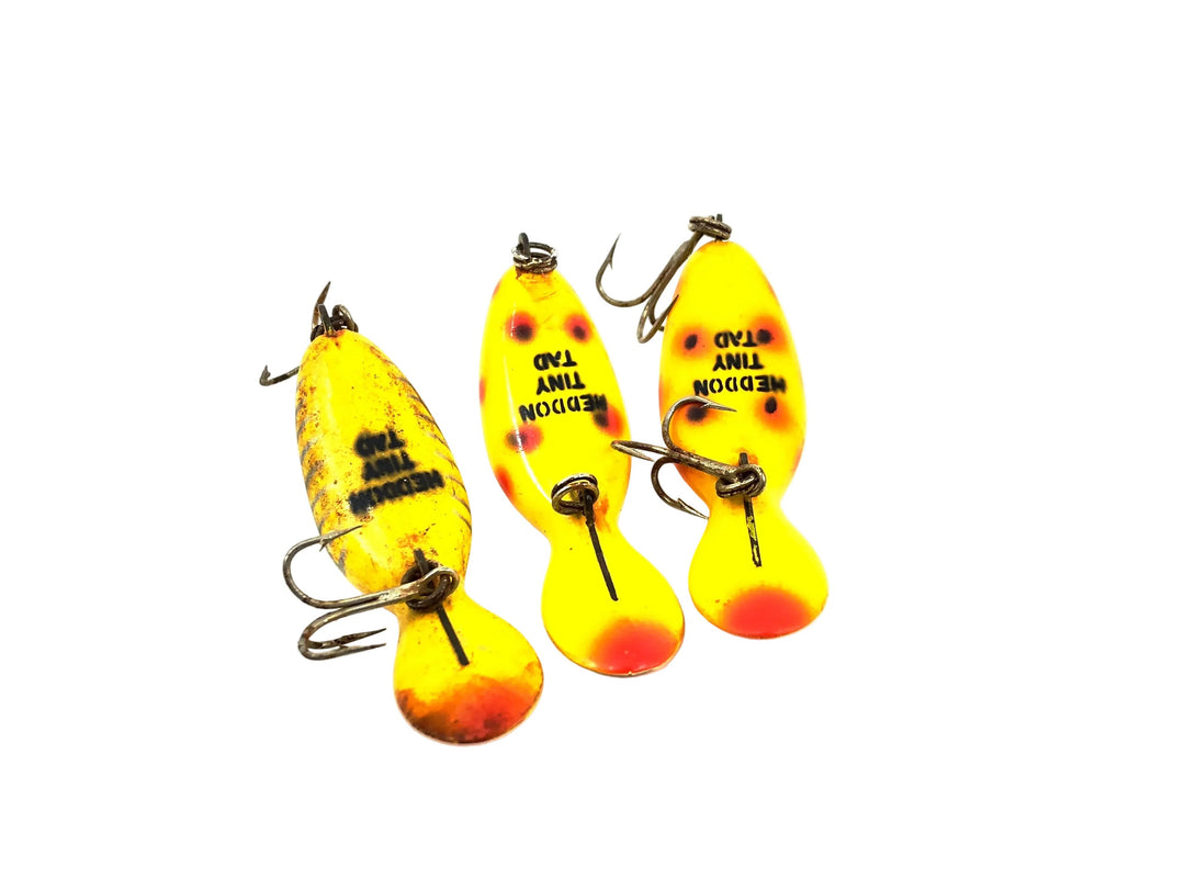 Heddon Tiny Tad, YB/XRY Color Three Pack
