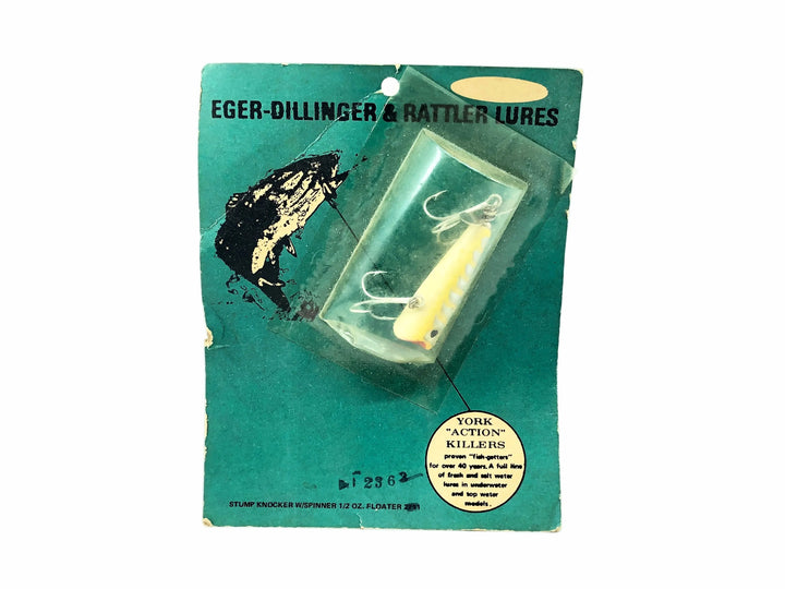 Eger Stump Knocker 2362, Yellow/Silver Ribs Color on Card