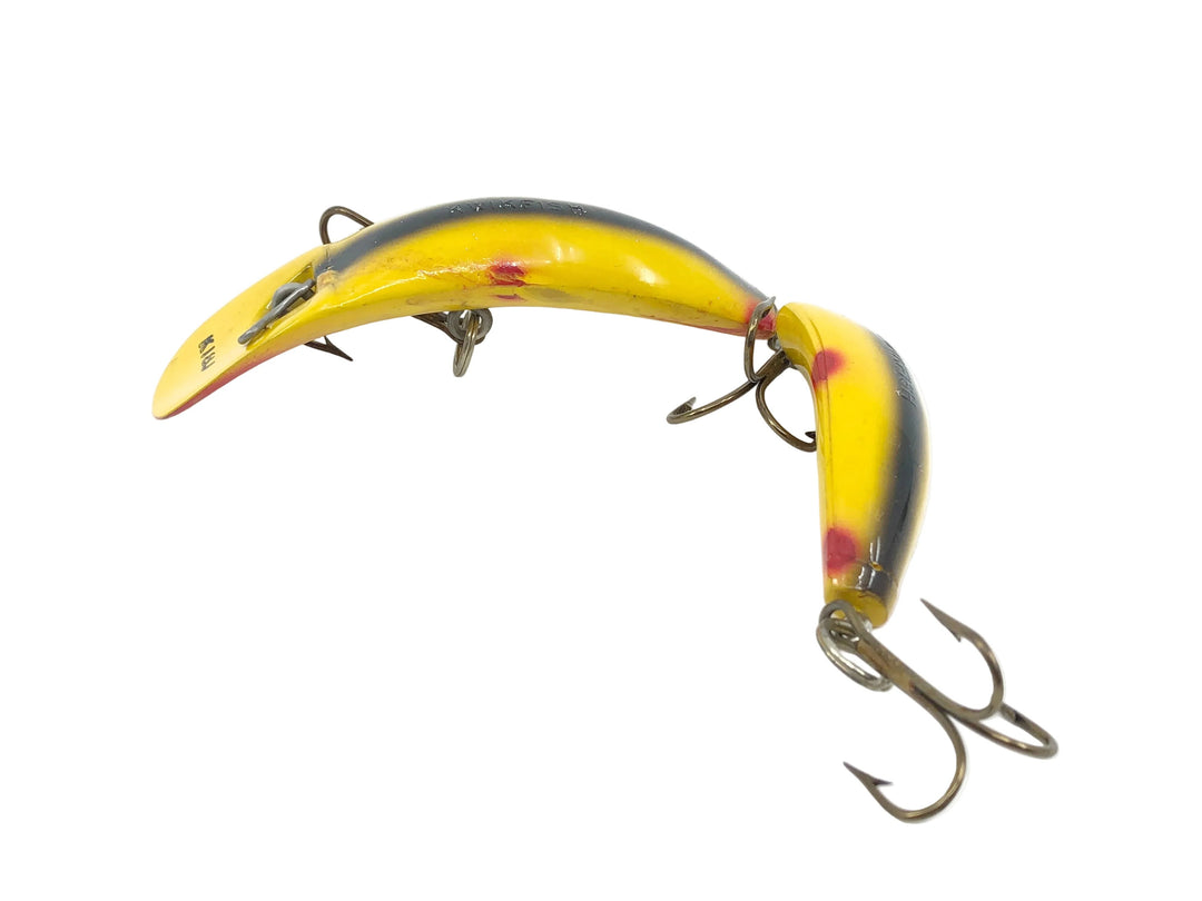 Luhr-Jensen Jointed Kwikfish K18J, YB Yellow Black Stripe Color