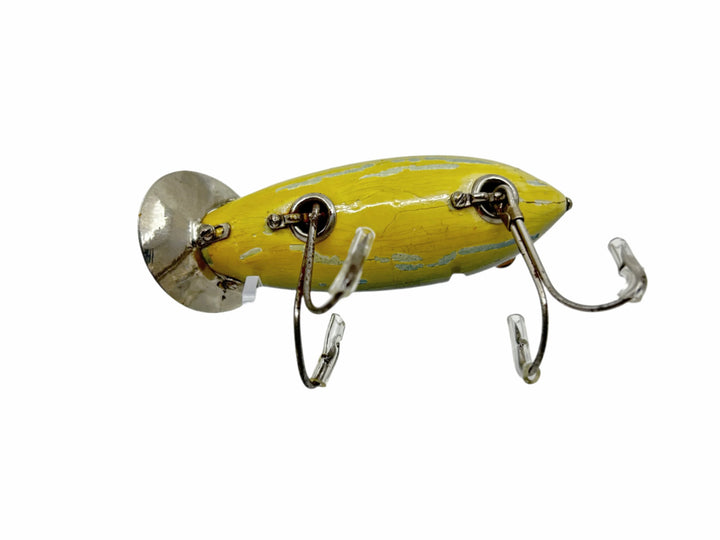 Heddon 1900 Baby Crab Wiggler in Fancy Green Back White Belly Color