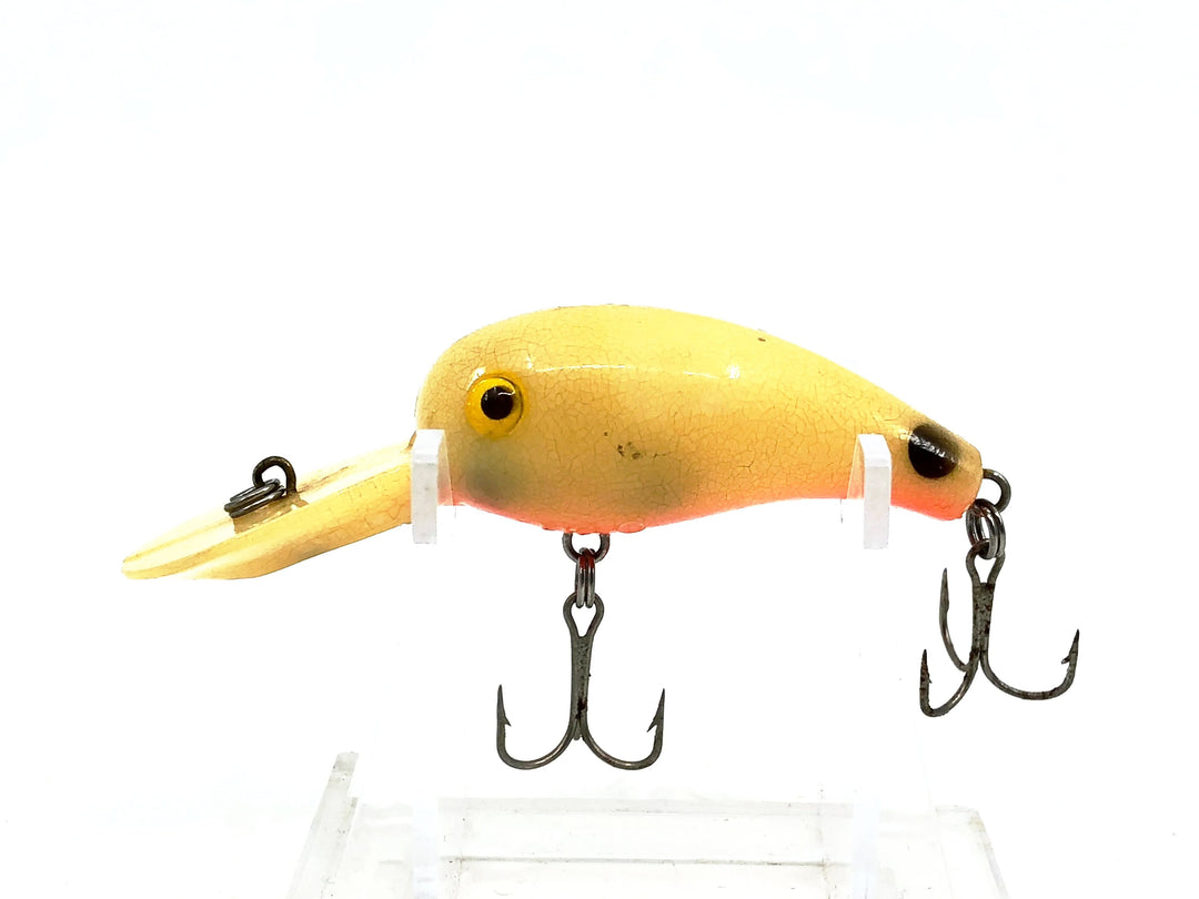 Cotton Cordell 4500 Deep Big-O, Color #85 Bone w/Dot on Tail