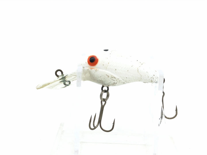 Cotton Cordell 4500B Deep Baby Big-O, Color #07 Pearl/Red Eye