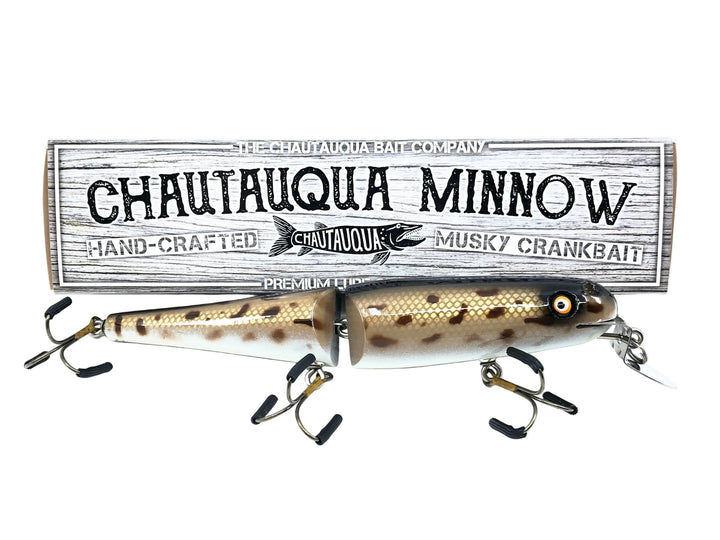 Jointed Chautauqua 8" Shallow Diver, Spotted Hogsucker Color w/Box