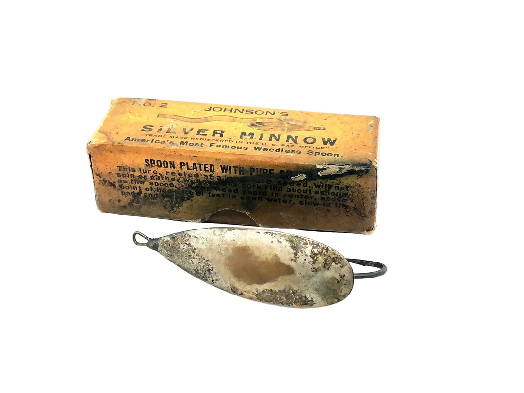 Johnson Silver Minnow No.2, Silver Color w/Box