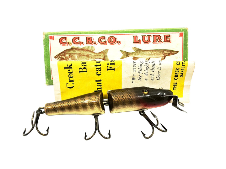 Creek Chub 2600 Jointed Pikie, 2600 Pikie Scale Color with Box