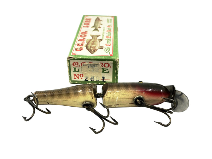 Creek Chub 2600 Jointed Pikie, 2600 Pikie Scale Color with Box