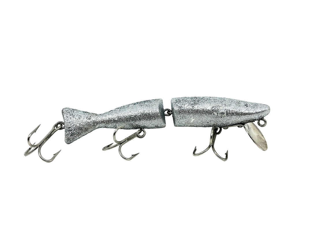 Radtke's Pike Jointed Minnow, Repainted Silver Flake Color