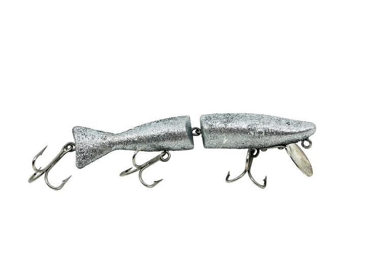 Radtke's Pike Jointed Minnow, Repainted Silver Flake Color