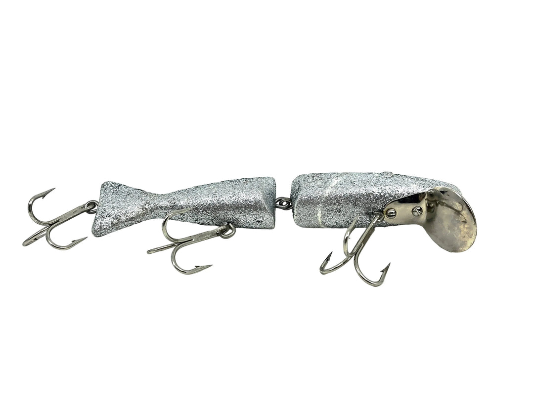 Radtke's Pike Jointed Minnow, Repainted Silver Flake Color