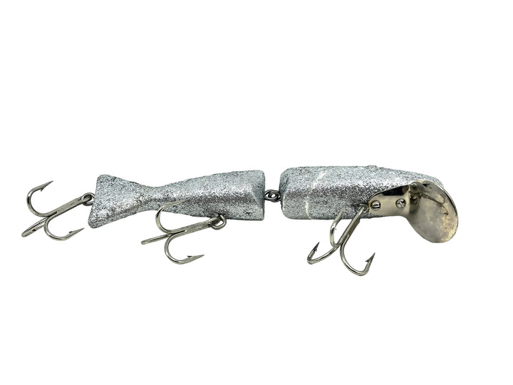 Radtke's Pike Jointed Minnow, Repainted Silver Flake Color