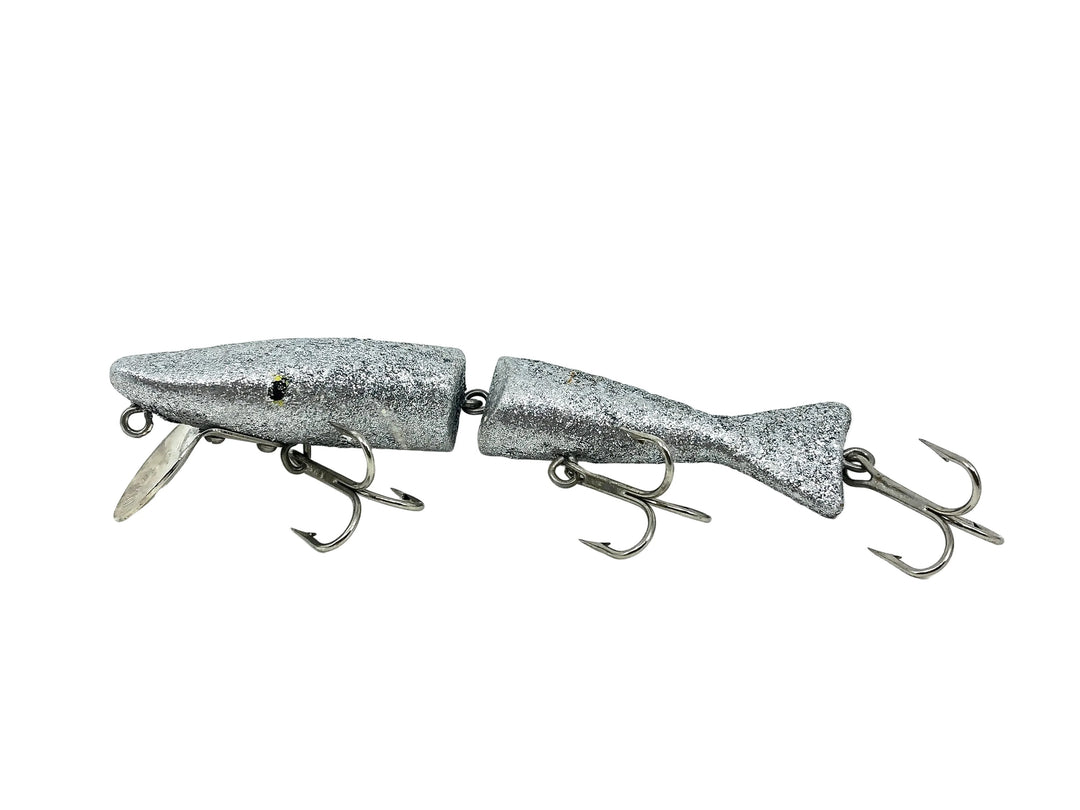 Radtke's Pike Jointed Minnow, Repainted Silver Flake Color