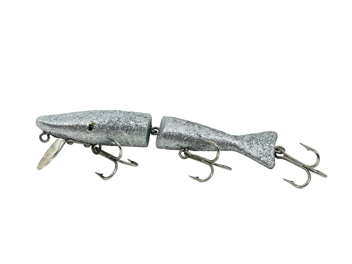 Radtke's Pike Jointed Minnow, Repainted Silver Flake Color