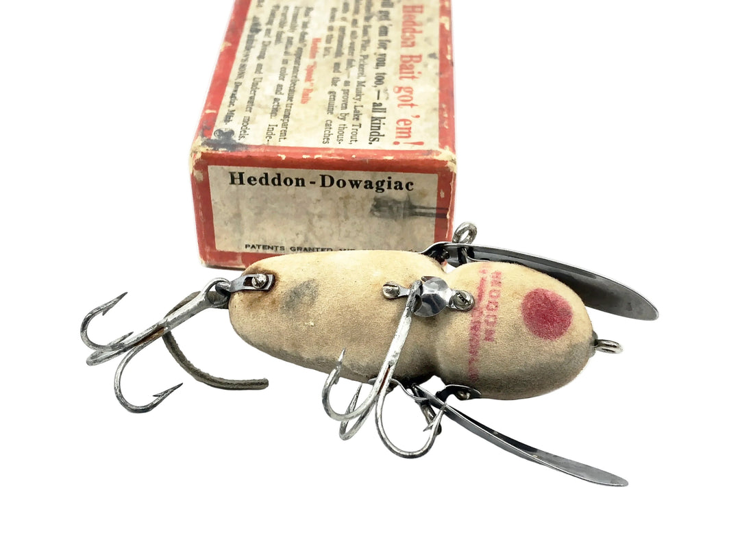 Heddon Crazy Crawler 2100, GM Grey Mouse Color w/Brush Box