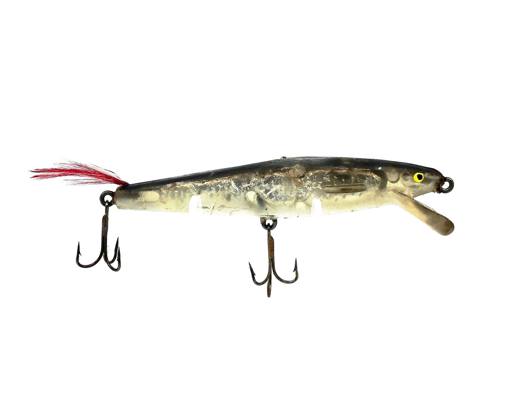 H&W Plastic Bait Co. Wing-E-Min,  Silver/Black Color