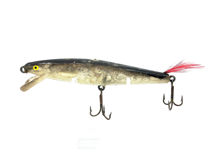 H&W Plastic Bait Co. Wing-E-Min,  Silver/Black Color