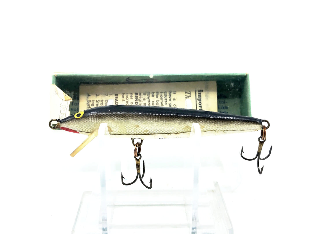 Original Rapala Floater F9-S, Silver Color