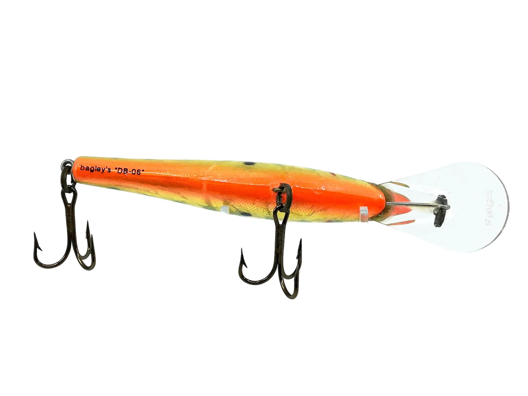 Bagley DBO6, S6GOB Green Striped on Gold/Orange Belly Color