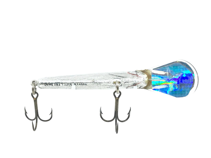 Bagley Monster Shad MSD-BS Black on Silver Foil Color