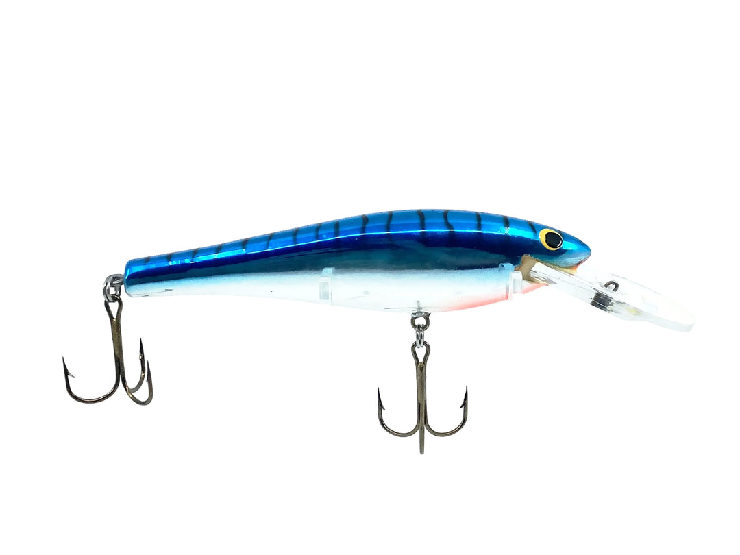 Bagley DB06, H7S Hot Blue on Silver Color, Winter Haven Bait